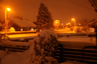 Snow in Glengormley winter 2010-2011 