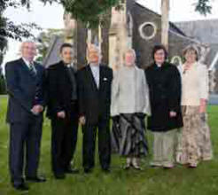 L to R:  Mr Wesley Dickinson - Rector?s Warden, Rev Paul Dundas - Rector, Canon Cochrane - Senior Minister, Mrs Mildred Cochrane, Rev Dianne Matchett - Curate Assistant and Mrs Ann Elliott - People?s Warden.