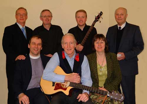 Well-known Country Gospel singer George Hamilton 1V pictured at a tribute to Banbridge poet Joseph Scriven in Lisburn Church of the Nazarene on Sunday 4th March. 