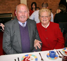 At the 30th anniversary dinner in Mount Zion Free Methodist Church last Saturday night (18th October) are Building Contractor Ernie Part and his wife Jean.