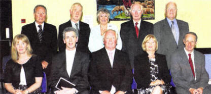 The Elders of St Columba's Church at the Service with the Rev James Todd and his wife Sharon US2708.807DR