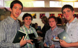 From left: Adam Glass, David Cumins, Timothy Ferguson and Andrew Gilmore.