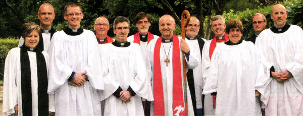 FOUR new deacons were ordained in the Church of Ireland Diocese of Connor at a service in St Colman's Parish Church, Dunmurry, on Sunday September 4.