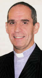 Rev Canon Roderic West, Rector of St John's Parish Church, Moira.