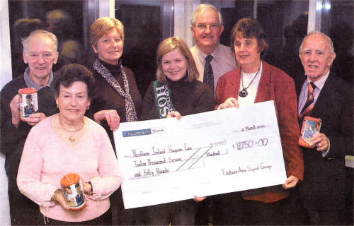 Members of the Lisburn Area Support group for Northern Ireland Hospice Care,