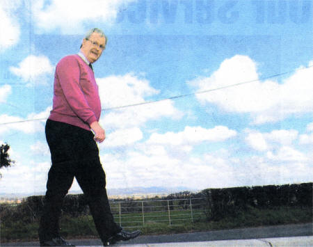 Doug Cooke who will leave for China on May 17 for a treck of the Great Wall of China in aid of Marie Currie. US1608-528CO Doug Cooke who will leave for China on May 17 for a treck of the Great Wall of China in aid of Marie Currie. US1608-528CO