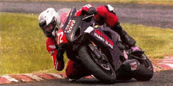 Gareth in action at the Sunflower Trophy races.