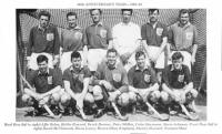 60th ANNIVERSARY YEAR -1961 -62 Back Row (left to right) Alfie Bolas, BobbY Howard, Derek Boomer, Peter Wilkin, Colin Stevenson, Stevie-Johnson. Front How (left to right) David McCIements, Dixon Lowry, Brown Show (Captain), Stanley Howard, Norman Shaw