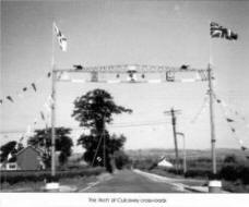 The 'Arch' at Culcavey Cross-roads