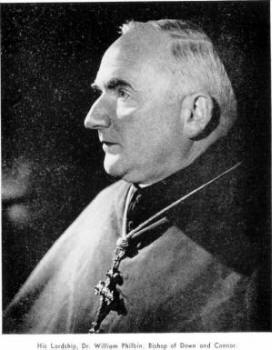 His Lordship, Dr. William Philbin. Bishop of Down and Connor.