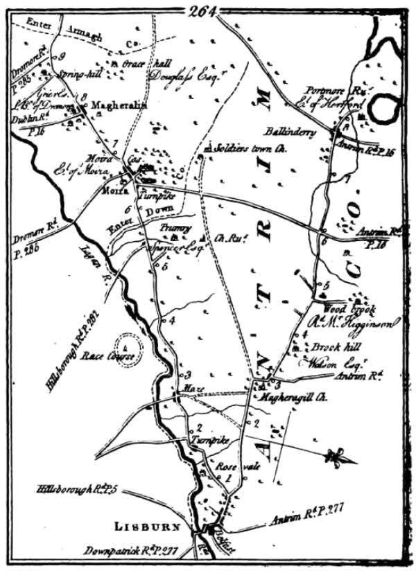 Taylor and Skinner’s maps of the roads of Ireland, surveyed 1777 Published 1778 By George Taylor (geographer), Andrew Skinner as scanned and published by Google Books https://books.google.co.uk