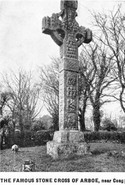 THE FAMOUS STONE CROSS OF ARBOE, near coagh