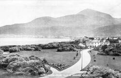 NEWCASTLE FROM SLIEVE DONARD HOTEL.