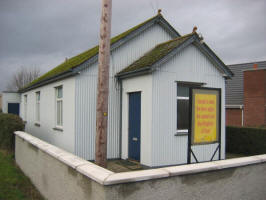 Broomhedge Gospel Hall, built in 1935.