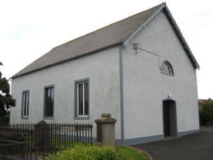 First Presbyterian (Non-Subscribing) Church, Moira, the building dates to 1738.