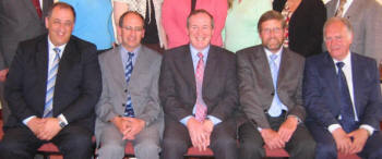 Minister and elders of Lisburn Reformed Presbyterian Church.