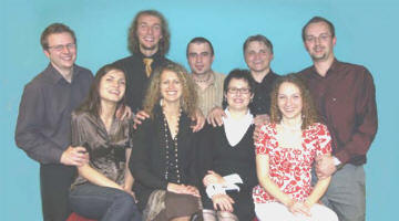 Leaders L to R. (back row) Przemek Feliga, Szczepan Cackowski, Mariusz Borek, Slawek Cichy and  Nowicki. (front) Monika Borek, Kamila Cackowska, Kasia Cichy and Kamila Nowicka.