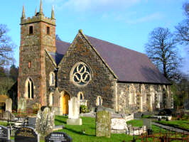 Lambeg Parish Church, consecrated in 1737.