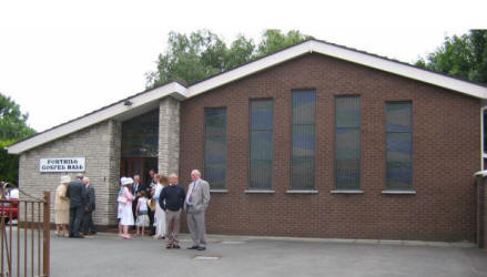 Forthill Gospel Hall, Lisburn, opened in 1979.