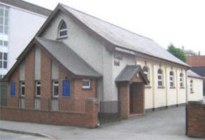 Lisburn Gospel Hall, Wallace Avenue, built in 1913.