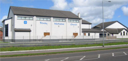 Trinity Methodist Church, Lisburn, opened in September 2004.