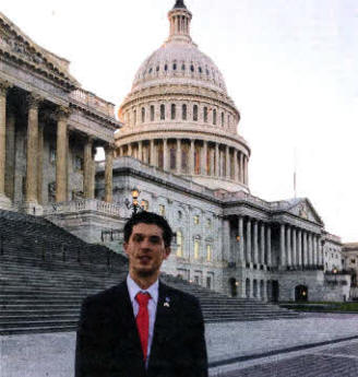 Ben on Capitol Hill.