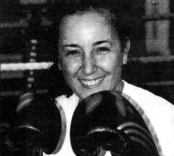 Iris Brennan during training for The Fight. Pic @ Nico Fell Photography.