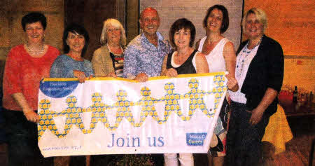 Some of the ladies who attended the Billy Dixon Marie Curie Event in Lisburn Golf Club with Billy.