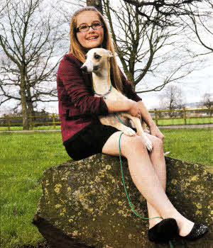 Danielle Ritchie-Smith with Phoebe.