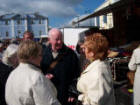 Chatting in the market