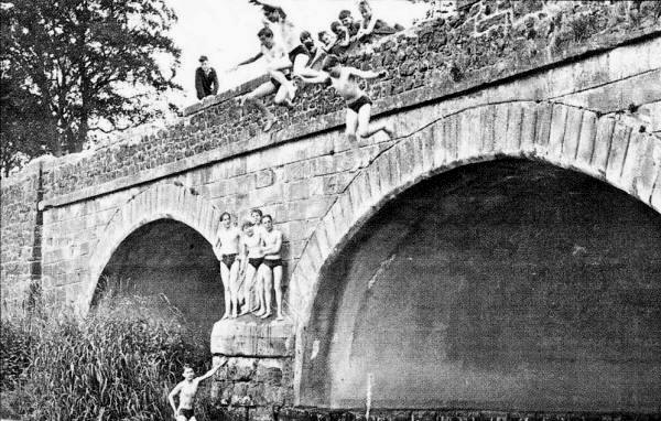 Moore's Bridge, Lisburn in approximately 1962. 