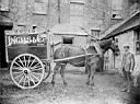 Robert McCagherty at the rear of 13a main Street. Name supplied by Brenda Crothers Calgary Alberta (Granddaughter)