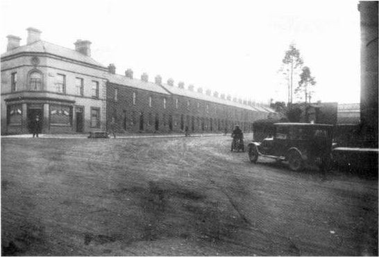 Sloan Street - Young Street about 1920.